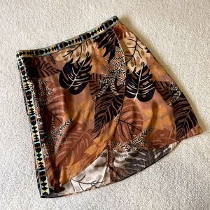 Anthropologie Farm Rio Isobel Mini Skirt NWT Size Large